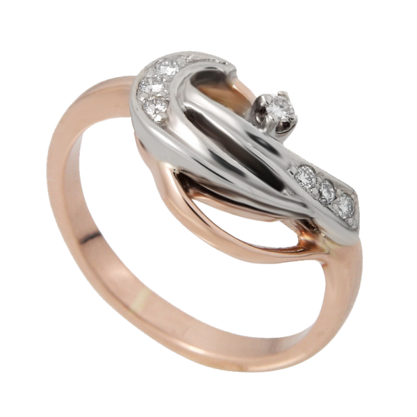 Кольцо из золота с бриллиантами Арт 0101330