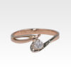 Кольцо из золота с бриллиантом Арт1101025