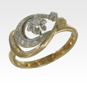 Кольцо из золота с бриллиантами Арт1101406