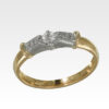 Кольцо из золота с центральным бриллиантом Арт1101409