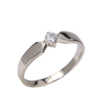 Кольцо из золота с центральным бриллиантом Арт0101906