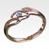 Кольцо из золота с бриллиантами Арт0101031